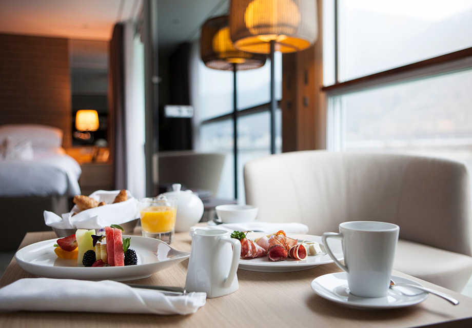 Scenic Ruby Royal Balcony Suite In Room Dining 2 use